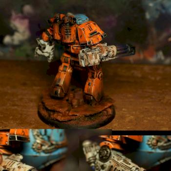 II. Legion contemptor dreadnought by Saya