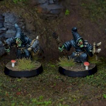 Goblin spearmen from Warhansa by stalkerminsky