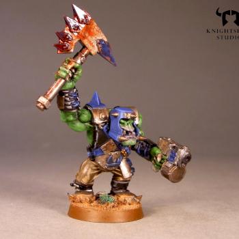 Deathskullz Ork Nob by Knightshade-Studios