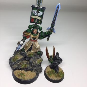 Dark Angels Chapter Master Azrael by Moss