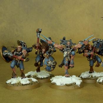 Space Wolves Wulfen Squad by Mad Crow Studio