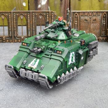 Dark Angels Prinmaris Repulsor Grav Tank by P4Painting