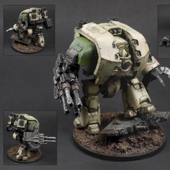 Death Guard Leviathan Dreadnought by RIKPLAYS