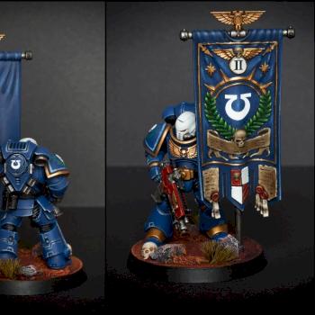 Primaris Space Marines (Ultramarine) Ancient by Intercore