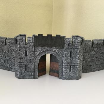 HELM'S DEEP FORTRESS THE LORD OF THE RINGS by juanlurockerman