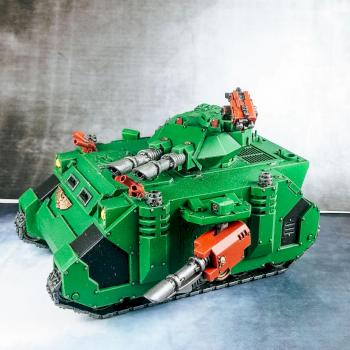 Space Marine Predator - Aurora Chapter by Irth