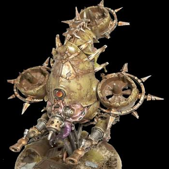 Death Guard Floetid Bloat-drone by Nekomx