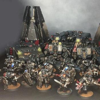 Space marines Deathwatch by caiman