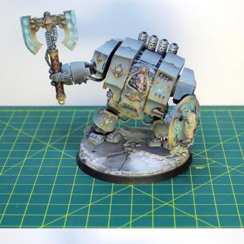 Space Wolves Venerable Dreadnought by Horlunov