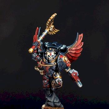 Blood Angels Chaplain with jump pack by Adv