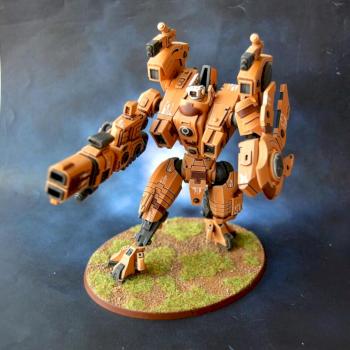 ARMADURA DE COMBATE XV104 CATACLISMO IMPERIO TAU by juanlurockerman
