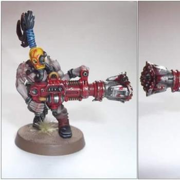 Cultist with drill by Haemogoblin