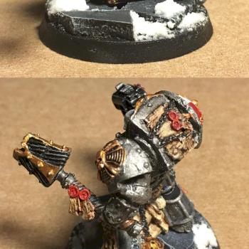 Grey Knight Chaplain by Trillidan
