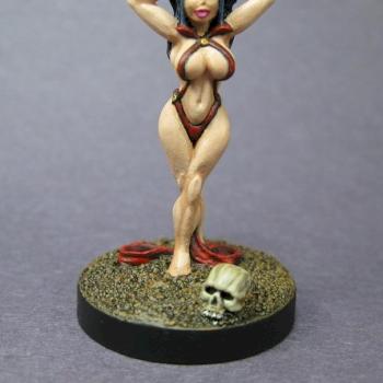 DF-791 Female Vampire undead champion by mikecarrero