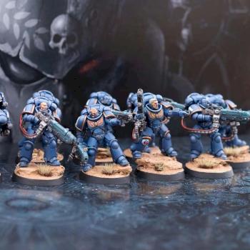 Ultramarines primaris Heavy Hellblasters by Nopaintnogame