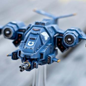 Ultramarines Stormhawk Dark imperium by Nopaintnogame