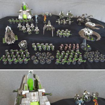 Necron Menotekh army (wave 2 - 2014) by Shi Vral