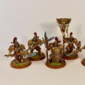 ADEPTUS CUSTODES CUASTODIAN GUARD 40K by juanlurockerman