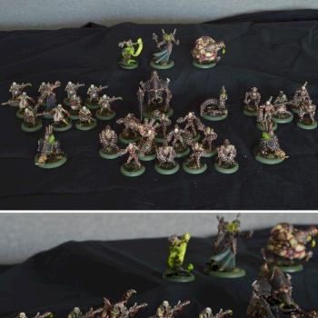 Cryx army wave 1 (2016) by Shi Vral