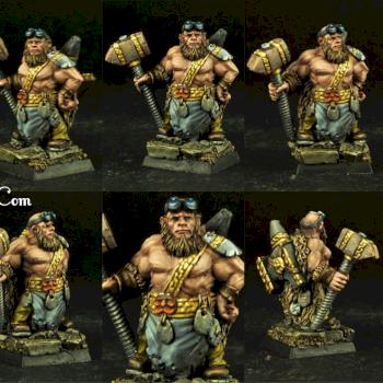 Dwarf Blacksmith by Scibor