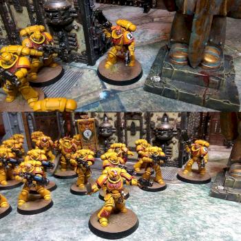 Imperial Fists Primaris Lieutenants by GAS