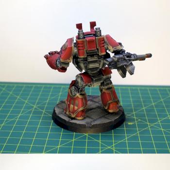 Thousand Sons Pre-Heresy Contemptor Dreadnought by Horlunov