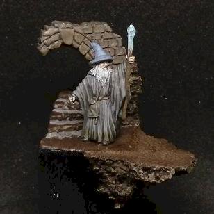 1:72 gandalf in moria. by Nicromancer