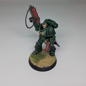 Dark Angels Primaris Lieutenant by Moss