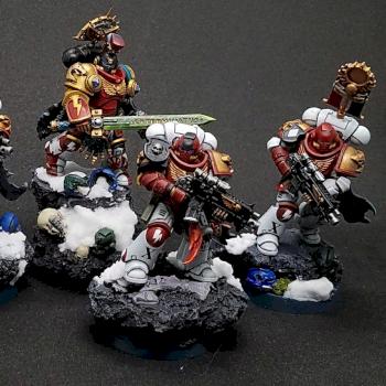 Dragon Knights Intercessor Squad by Baerrios