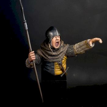 Medieval footman by Adv