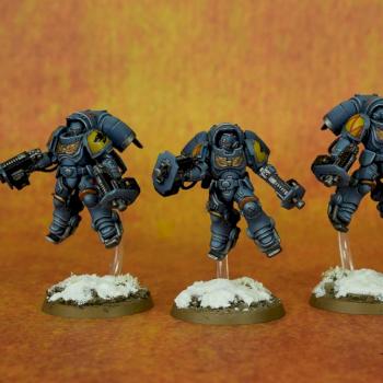 Space Wolves Inceptor Squad by Mad Crow Studio