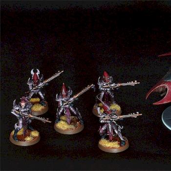 Dark Eldar Kabalite Warrior Squad by barjed