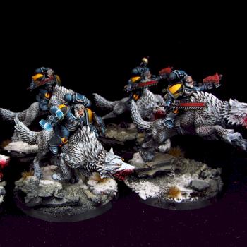 Space Wolves Thunderwolf Cavalry by Awaken Realms