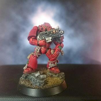 Blood Angels Tactical Marine by justinscouse