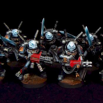 Grey Knights Purifier squad by Awaken Realms