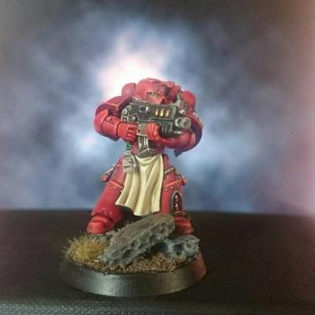 Blood Angels Tactical Marine by justinscouse