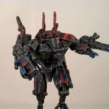 Tau XV8 Battlesuit Commander by frankencowx