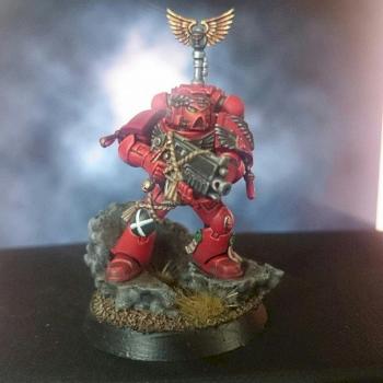 Blood Angels Tactical Marine by justinscouse