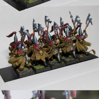 White Lions - second 10 NMM on gold parts by RagnarBlack