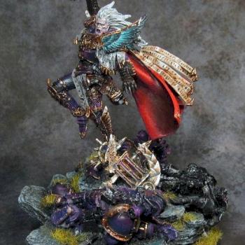 Fulgrim, Primarch of the Emperor's Children by webwaypainting
