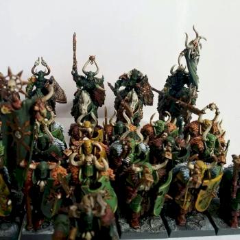 Nurgle warriors of chaos by feekejames
