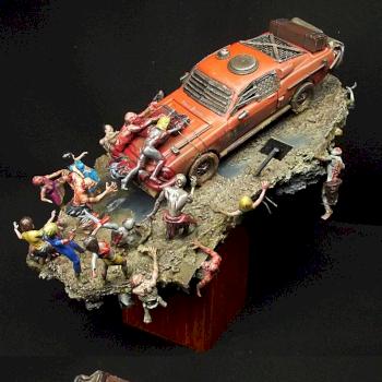 Zombie Diorama by Herr Oberst