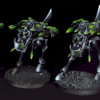 Eldar Forge World Wasp War Walkers by Awaken Realms