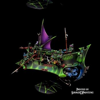 Dark Eldar Raider by SavageDPainting
