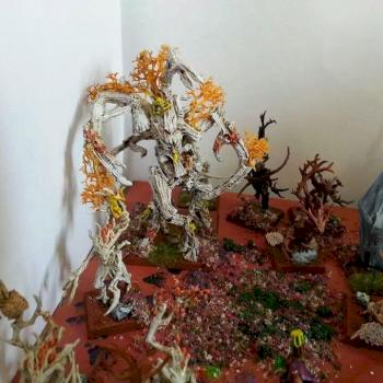 wood elves treeman by feekejames