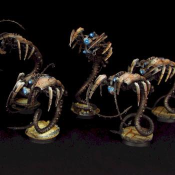 Necron Canoptec Wraiths by Awaken Realms