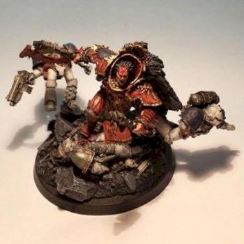 Angron Prymarch of Wordl Eaters by elajanos
