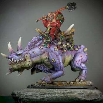 Ogre War Rhino Rider by thebrizzlab