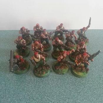 Catachan jungle fighters Imperial gaurd by feekejames