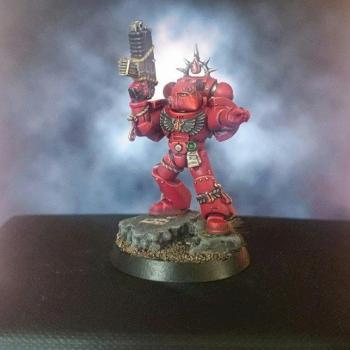 Blood Angels Tactical Marine by justinscouse
